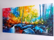 Comprar Cuadros En Oleo Pintados A Mano 120x 80 Cm Para Sala Comedor