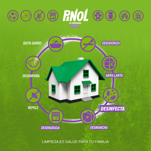Pinol Limpiador Multiusos Lavanda-eucalipto 3.78l