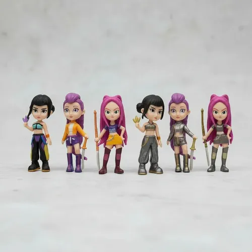 Set De 3 Muñecas Las Guerreras K-pop Demon Hunters Rumi Zoey | Meses Set De 3 Muñecas Las Guerreras K-pop Demon Hunters Rumi Zoey | Meses