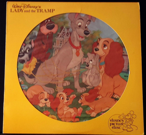 La Dama Y El Vagabundo, Lp Picture Disc, Sellado De Fábrica