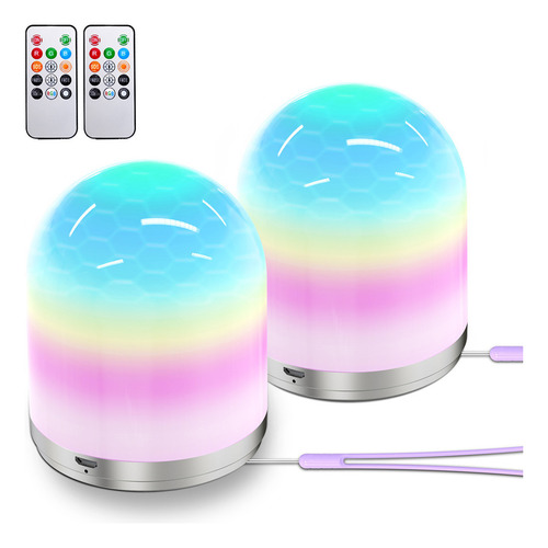 Luces Nocturnas Led Rgb Que Cambian De Color En U 3006