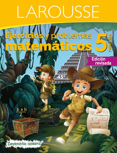 Ejercicios Y Problemas Matemáticos 5to Primaria. Ed.larousse