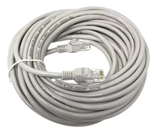 Cable Internet Utp Cat 5e De Red Armado Patch Cord 15 Metros - $ 11.666