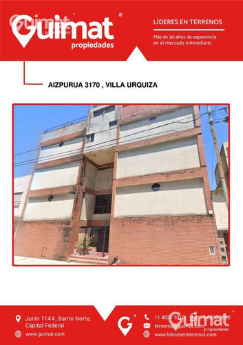 Imagen 2 de 11 de Terreno - Villa Urquiza - Lideres En Terrenos - Guimat Propiedades