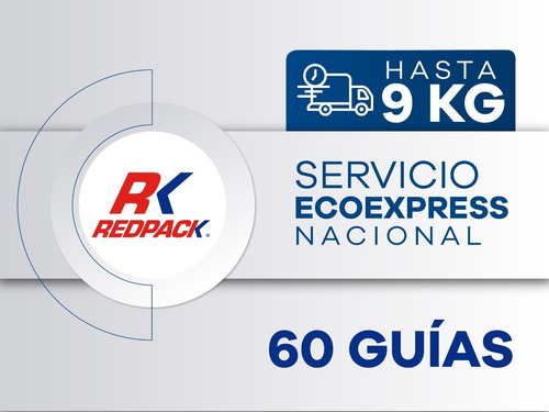 60 Guías Prepagadas Ecoexpress Hasta 9 Kg