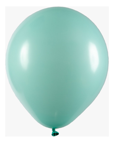 Balão Redondo 24 Diversas Cores 3 Unidades Art Latex Cor Verde-claro
