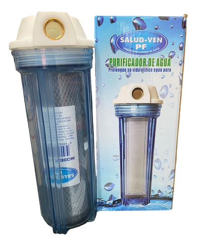 Filtro Agua 10 Transparente  Saludven Pf Cod: 5510120