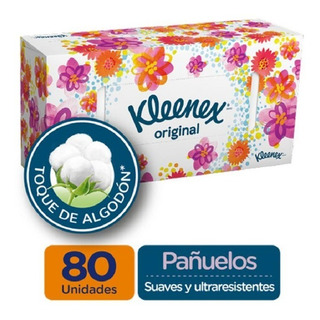 Pañuelos Kleenex Original X 80 Und - Unidad a $120