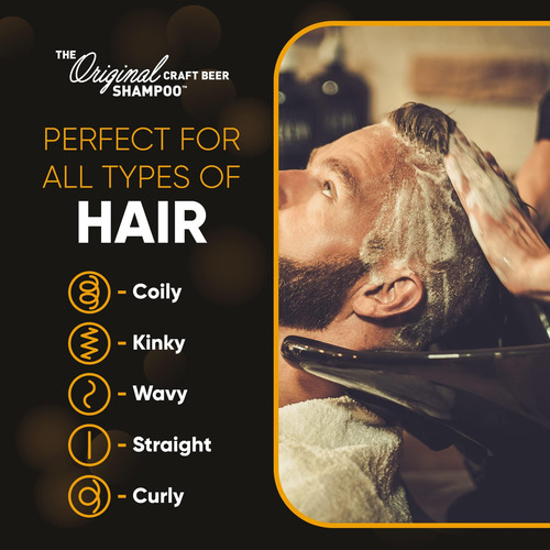 Shampoo Duffys Brew Beer, Pacote De 2 Produtos Para Cuidados