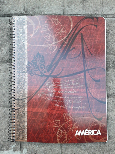 Cuaderno Universitario Cuadriculado X 76 Hojas América