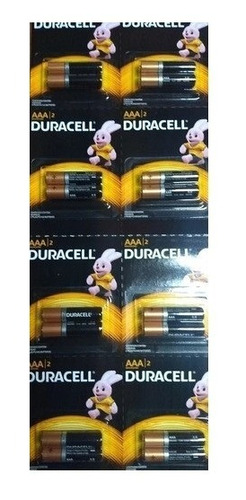 Pila Alcalina Duracell Aaa X 16u En Blister Troquelado X 2u