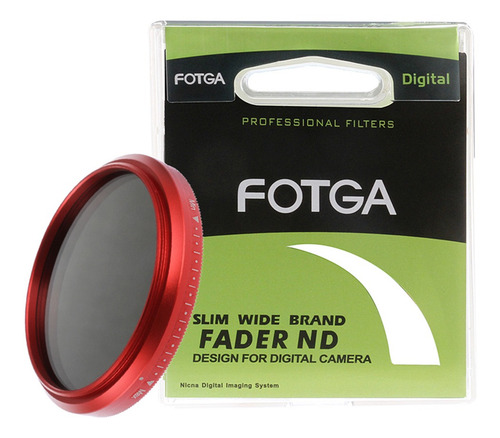 Filtro De Ajuste Variable De Fader Delgado 62mm Filtro De Ajuste Variable De Fader Delgado 62mm
