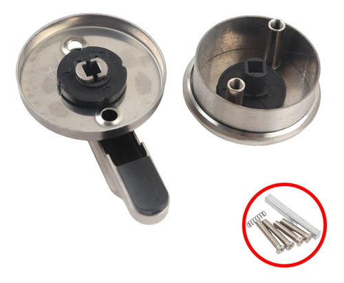Partition Puerta Batio Baño Bolt Bolt Muerto Acero Argén