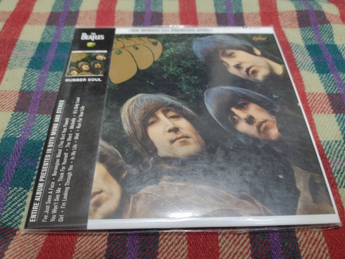 The Beatles / Rubber Soul Cd Mono-stereo Ind Arg (24)