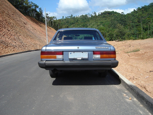 Chevrolet Opala Sl 1989 Azul 4 C E 4 Poprtas