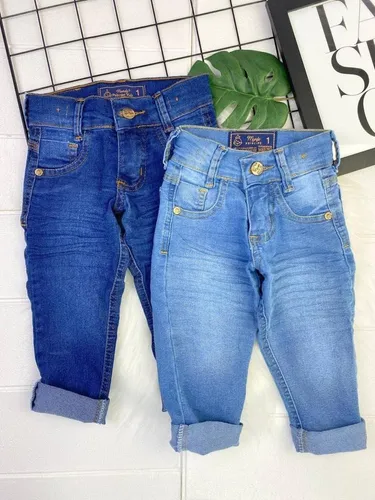 Calça jeans hotsell infantil masculina barata