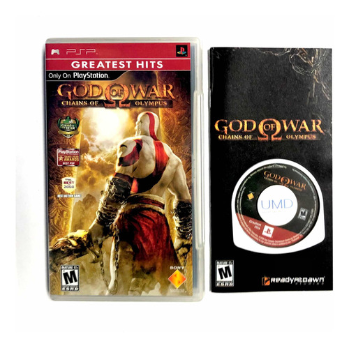 God Of War Chains Of Olympus - Juego Original Para Psp