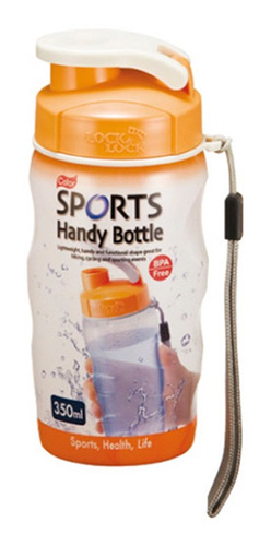 Botella Color Sports Lock And Lock 350ml. Naranja Hpp726r