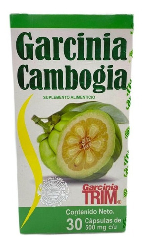 Garcinia Cambogia 500mg (30 Cápsulas Veganas) Envio Full