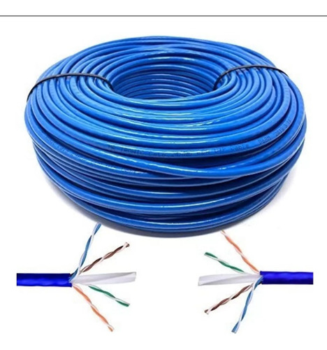 Cable Utp Cat 5e 24awg, 4 Pares, Cobertura Pvc, 305m