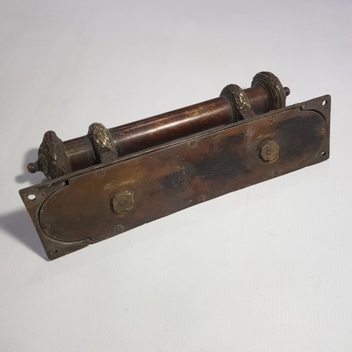 Imagen 7 de 10 de Antiguos Manijones Puerta Frente Est France Bronce Mag 60034