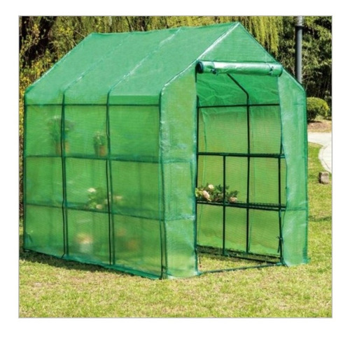 Imagen 6 de 6 de Plástico Invernadero 8.20 X 5 M *verde Clorofila*