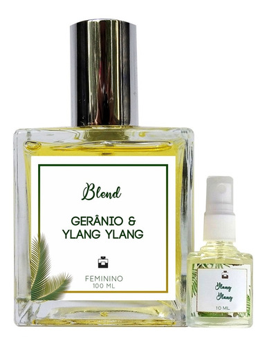 Perfume Gerânio & Ylang Ylang 100ml Feminino + Presente