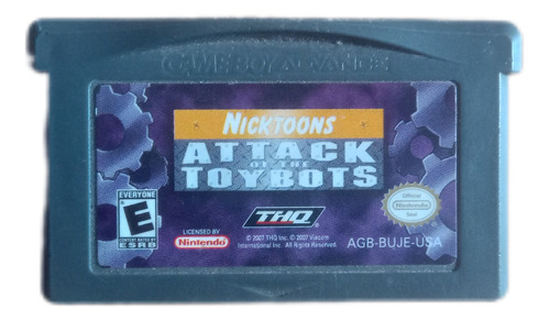 Nicktoons Attack Of The Toybots Gba