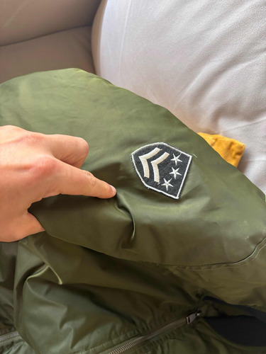 Campera Bomber Jacket Army Militar