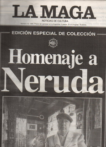 Revista La Maga Homenaje A Pablo Neruda 1995