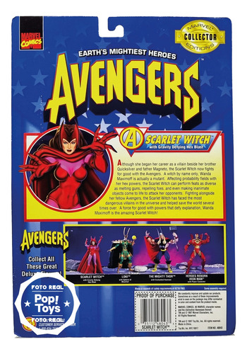 Toy Biz - 1997 - Marvel - The Avenges - Scarlet Witch