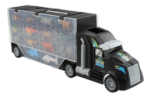 Jurassic Park Camión Con Dinosaurios Y Animales Bestoys