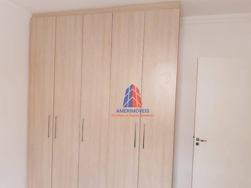 Apartamento Com 2 Dormitórios À Venda, 47 M² Por R$ 200 - Residencial Parque Asteca - Loteamento Industrial Machadinho - Americana/sp - Ap1093