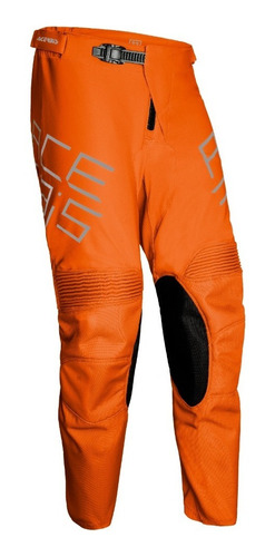 Pantalon Mx Track Naranja S.32