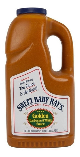 Salsa Para Alitas Golden Bbq Sweet Baby Rays  1 Gal