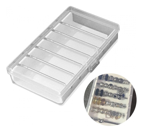 Caja De Acrílico Organizador De Joyas, Cuentas Pequeño
