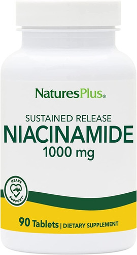 Niacinamida 1000mg Natures Plus - Unidad a $2177