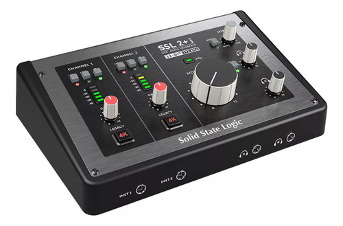 Interface Ssl2+ Mkii Solid State Logic 32bit 192khz Áudio 4k