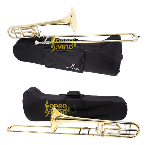 Trombone Tenor De Vara Michael Wtbm70n Com Rotor Bb/f