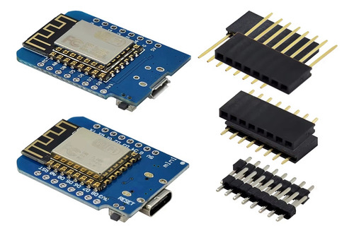 2 Unidades Esp8266 Esp-12 Ch340g Ch340 V2 Usb Para Wemos D1