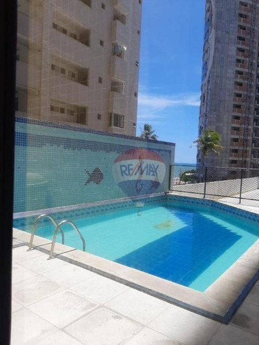 Imagem 18 de 24 de Flat Para Alugar Em Boaviagem, Mobiliado, 1 Quarto, 1 Vaga, A Poucos Metros Do Mar. - Fl0182