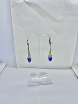Comprar Aretes De Oro 18k Con Diamantes Naturales Y Zafiros Lab