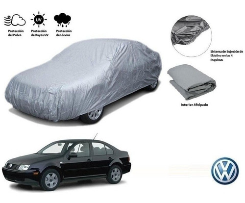 Cubierta Funda Cubre Auto Afelpada Vw Jetta A4 2.3l 2005