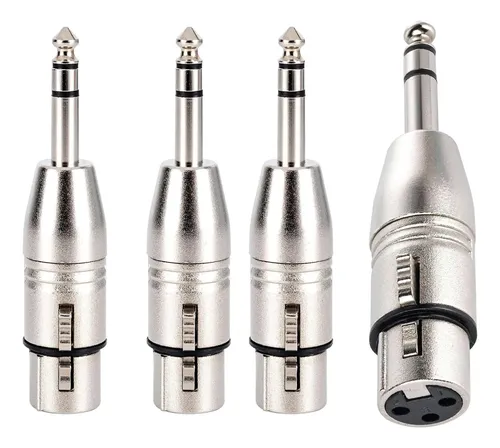 Lansensu 4pack Xlr A Trs Adapter, 635 | Cuotas sin interés