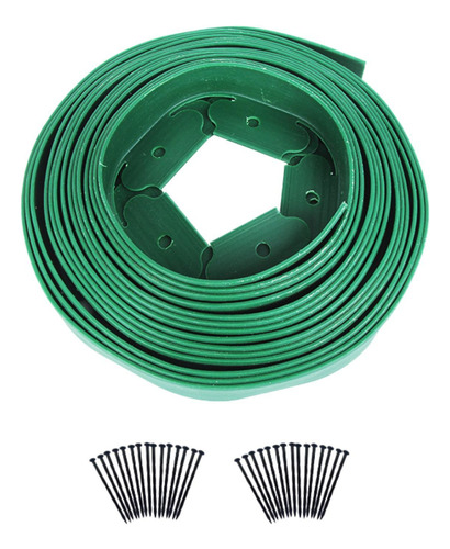 Borde De Jardín Borde De Césped Borde Verde 10cmx5cm