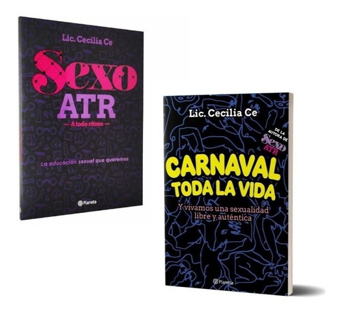 Pack Lic. Cecilia Ce - Sexo Atr + Carnaval Toda La Vida