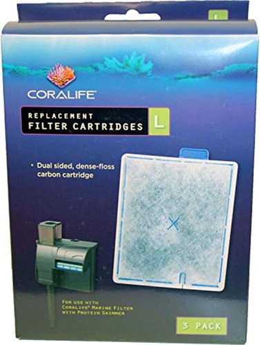 Coralife Marine Filtro Carro L 3pk