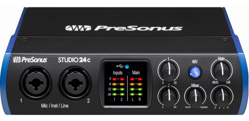 Presonus Studio 24c Interfaz De Audio Usb-c