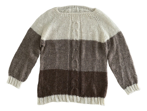 Sweater Pullover Puna 100% Lana Fibra De Llama Pieza Única