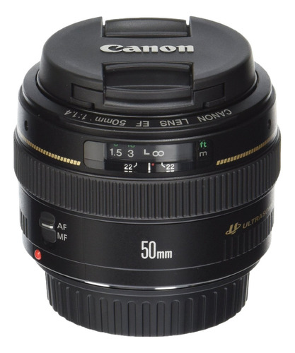 Canon Ef 50 Mm F/1,4 Usm Lente Estándar Y Medio Para Cáma.